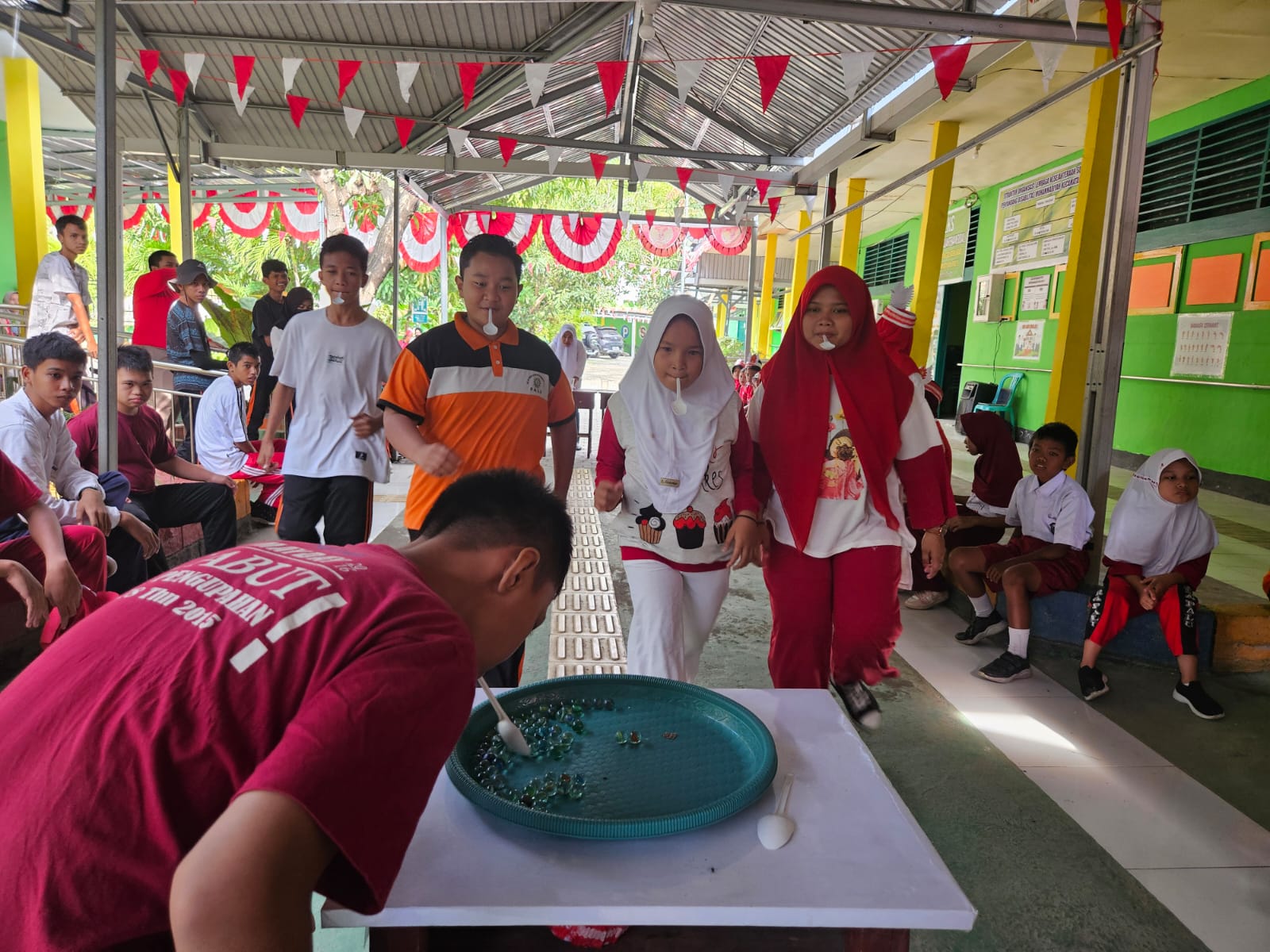 Lomba Tingkat SMPLB Dalam Memeriahkan HUT RI Ke-80 SLB ABCD Muhammadiyah Palu